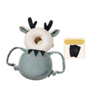 Almofada Protetora de Cabeça Para Bebê + Joelheira Antiderrapante 