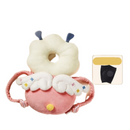 Almofada Protetora de Cabeça Para Bebê + Joelheira Antiderrapante 