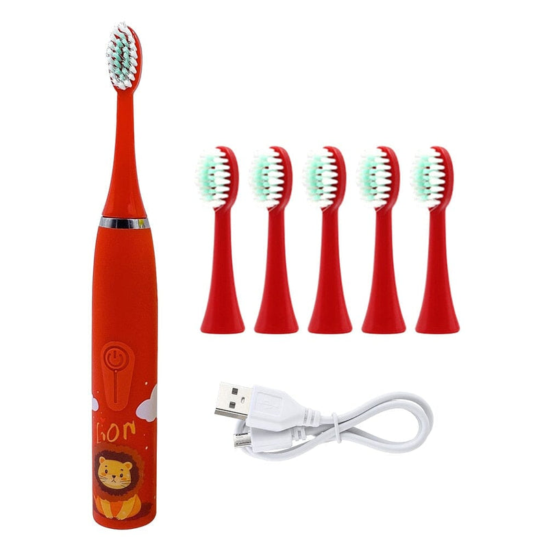 Escova de Dentes Elétrica Infantil 