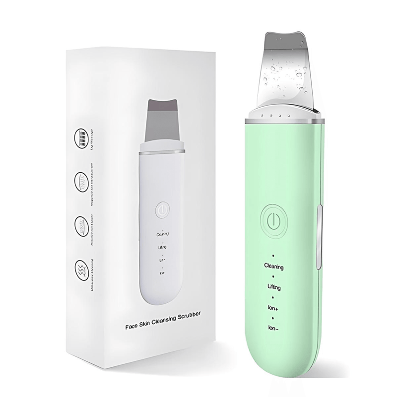 Esfoliante Ultrassônico de Pele: Removedor de Cravos e Limpador Facial com Cavitação 