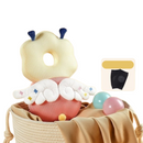 Almofada Protetora de Cabeça Para Bebê + Joelheira Antiderrapante 